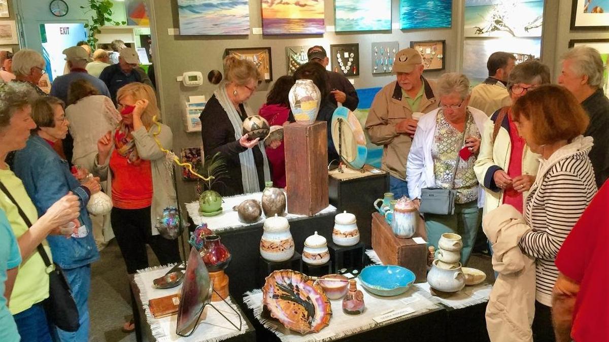 Island Gallery West is just one of many locations for art walks during the 10th annual Anna Maria Island artsHOP.