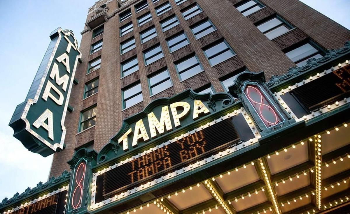Magical musical “Mary Poppins” will appear on the big screen for an afternoon of family-friendly, sing-along fun at the Tampa Theatre on Sunday.