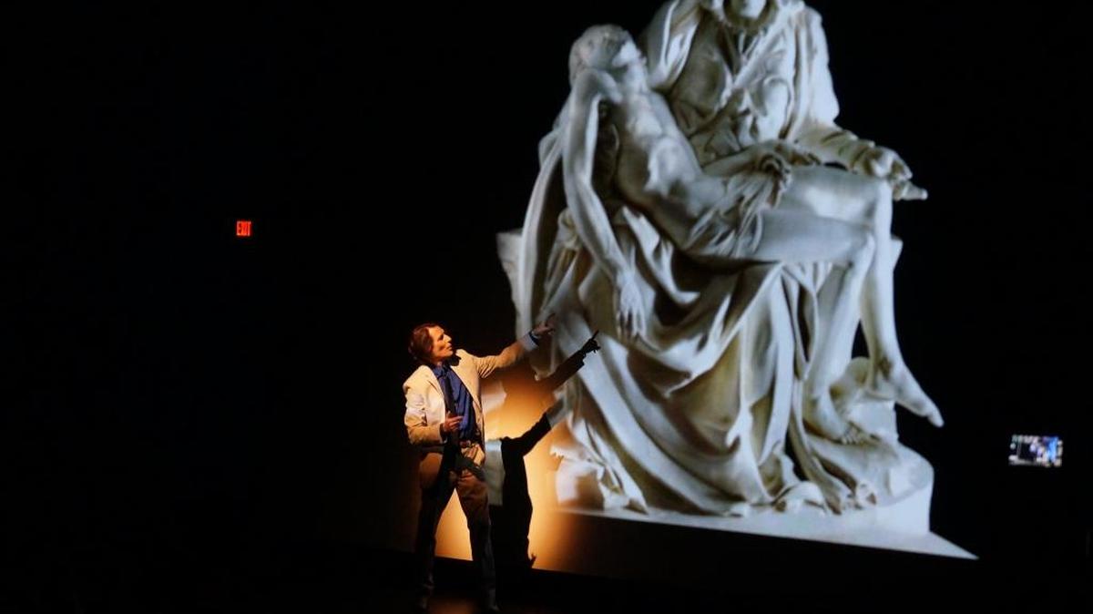 Multimedia theater presentation “DaVinci and Michelangelo: The Titans Experience” returns to the Manatee Performing Arts Center.