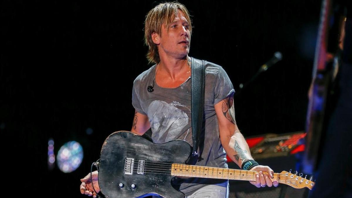 Keith Urban performs at the CMA Music Festival at Nissan Stadium on June 12 in Nashville, Tenn.