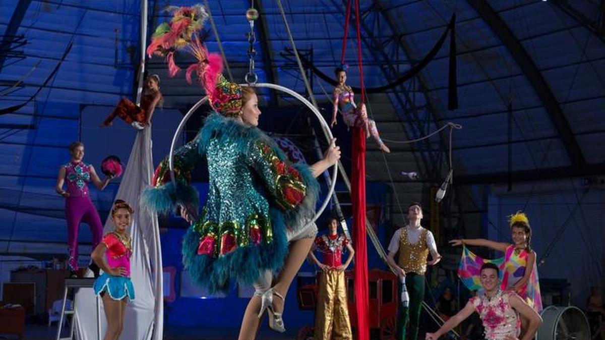 Sailor Circus features artists between the ages of 8 and 18.