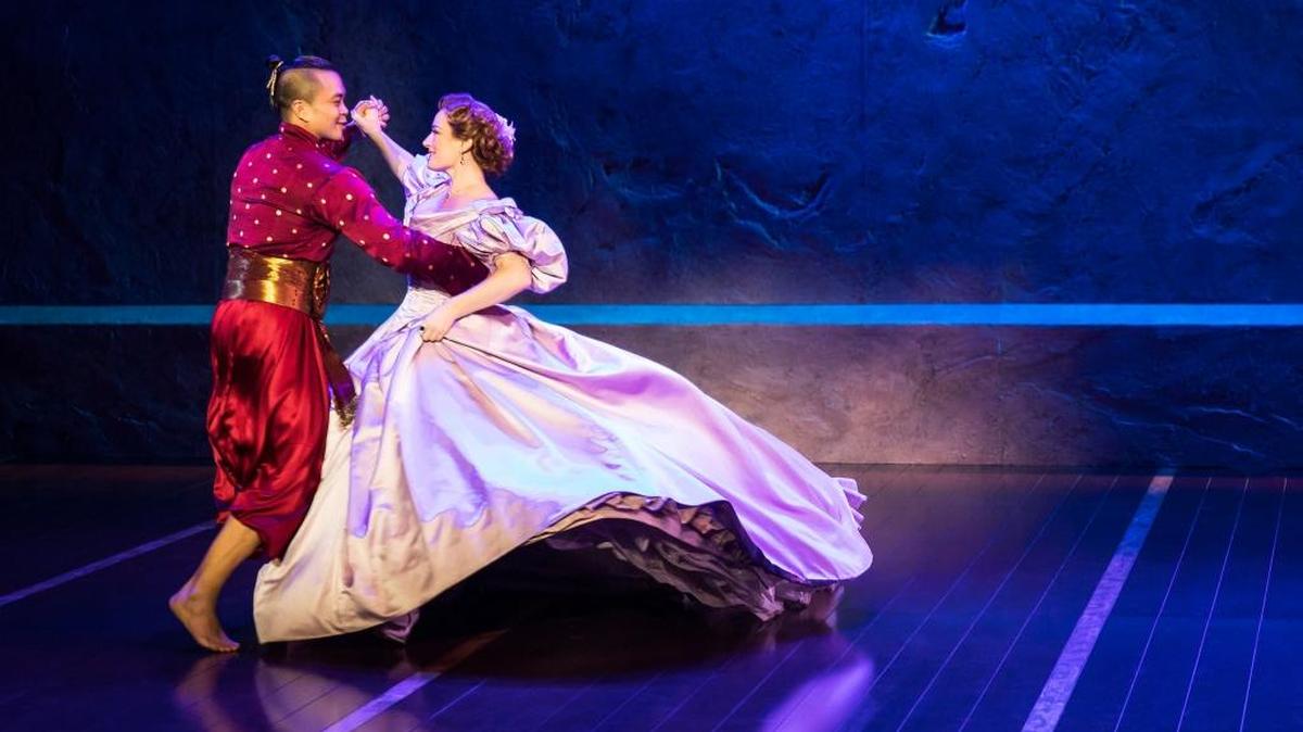 Jose Llana and Laura Michelle Kelly in Rodgers & Hammerstein’s “The King and I.”