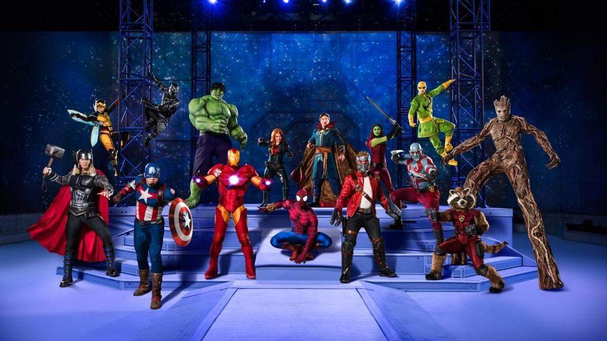 “Marvel Universe Live!: Age of Heroes” opens Friday at Tampa’s Amalie Arena. It’s a bigger and even more spectacular show than the first “Marvel Universe Live!,” creators say.