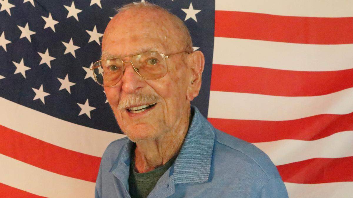 07/09/2021--Retired Col. Paul R. Atherton served for more than 30 years in the U.S. Army and was wounded in World War II and Vietnam. The Bradenton resident turns 100 on July 15.