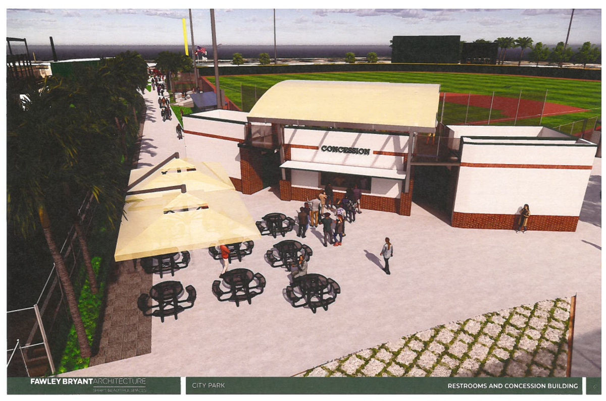 Rendering for City Park initiative