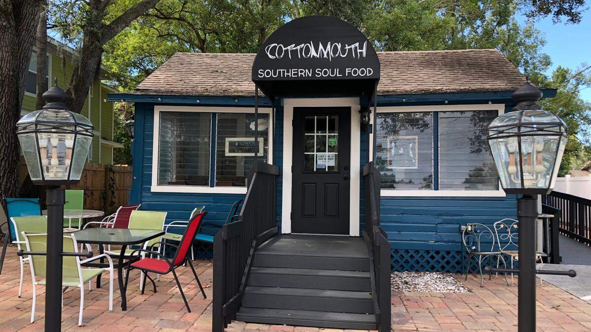 Chef David Shiplett opened Cottonmouth Southern Soul Kitchen at 1114 12th St. W., in Bradenton’s Village of the Arts in 2020.