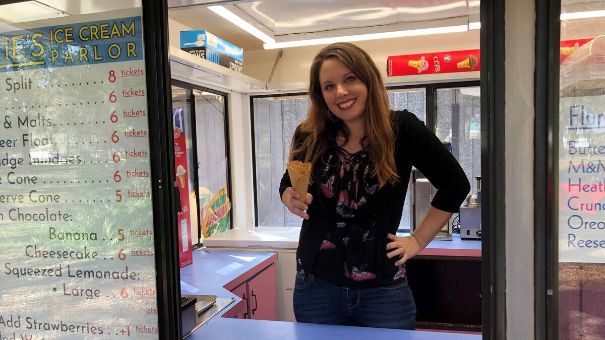 Katie and Brian Green of Katie’s Concessions & Catering, Myakka City, serve favorites like pizza, ice cream, corn dogs and more at fairs and special events.