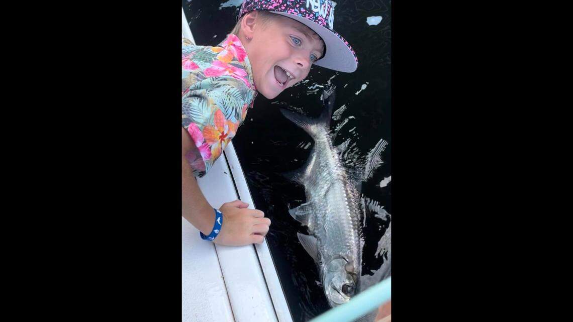 Palmetto fisherman catches ‘double-digit’ tarpon in four-hour Tampa Bay fishing trip