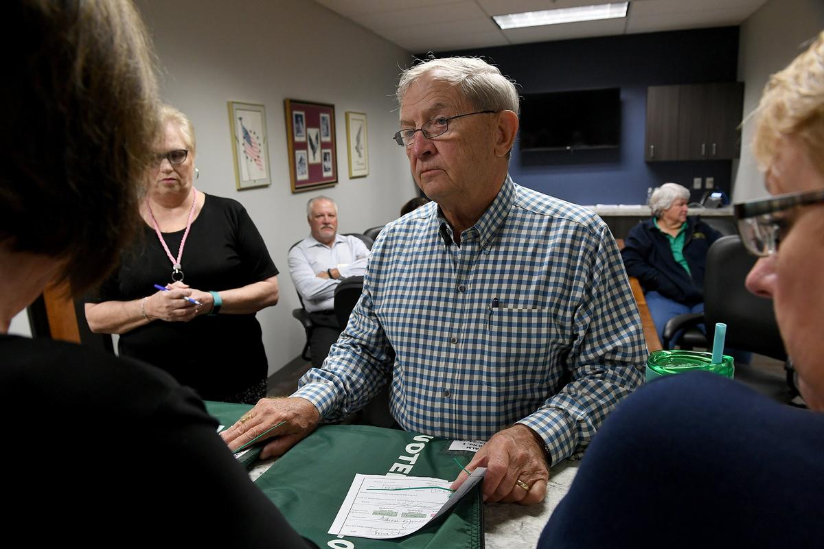 The Manatee County Supervisor of Elections Office continues to recount all ballots cast in the county as part of a statewide recount ordered Saturday. Three races - governor, U.S. senator and commissioner of agriculture - will be decided by the recount. Supervisor of Elections Mike Bennett answers questions Monday morning.