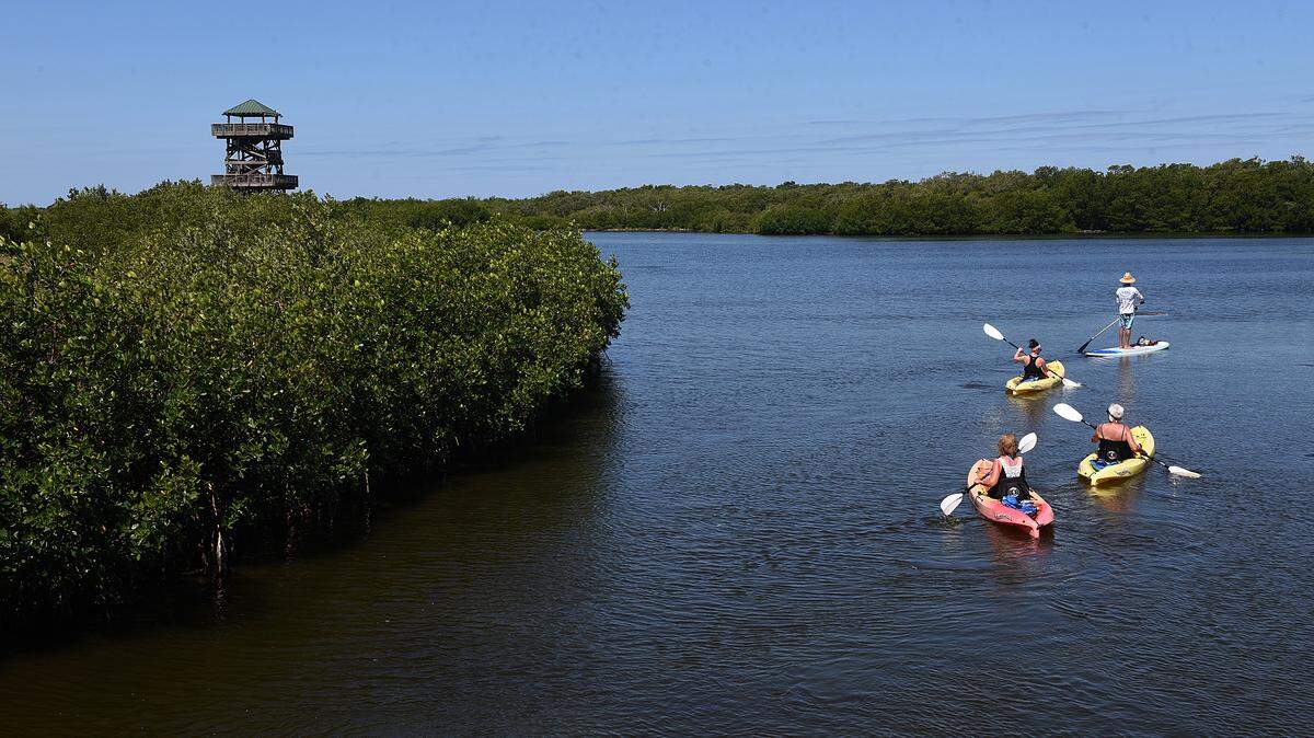Forecasters are predicting a comfortably warn Christmas for the Bradenton area this year.