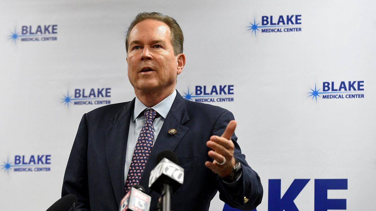 03/09/2020--Following news of U.S. Rep. Kevin Brady’s retirement, U.S. Rep. Vern Buchanan says he would like to be considered for the chairman’s role in his absence. In this Bradenton Herald file photo, Buchanan speaks during a coronavirus press conference at Blake Medical Center in Bradenton.