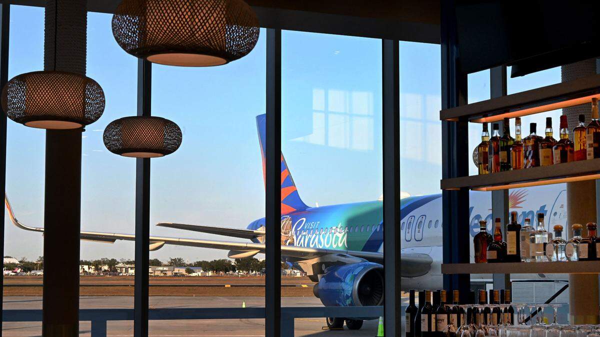 Guests had an opportunity to see Sarasota-Bradenton International Airport’s newest concourse during a VIP event Wednesday. Concourse A has it’s own TSA checkpoint and gates for Allegiant Air.