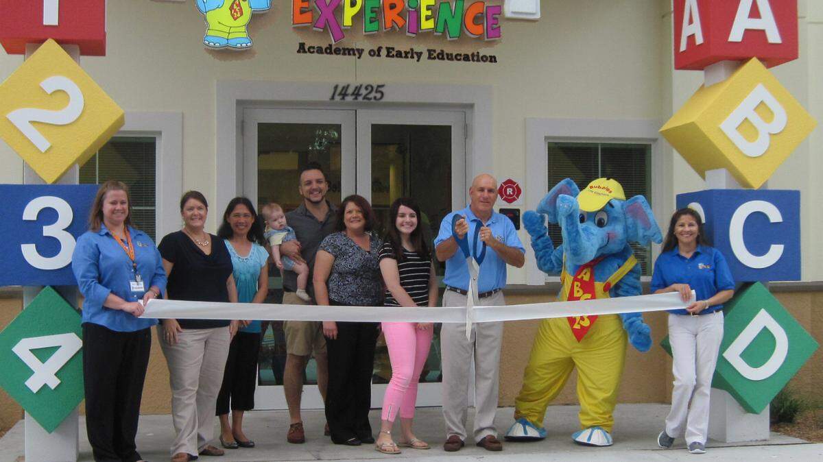 A ribbon cutting was held for The Learning Experience, 14425 Arbor Green Trail, Lakewood Ranch. The facility offers care to children ages six weeks to five years and after school care for children up to age 8 in a dynamic and fun environment committed to quality care and education. For information, call 941-251-4046 or lakewoodranch.tlechildcare.com. 
 Do you have a ribbon cutting you'd like to submit? Send them to Angie Monroe at amonroe@bradenton.com. 
 Photo courtesy of Manatee Chamber of Commerce.