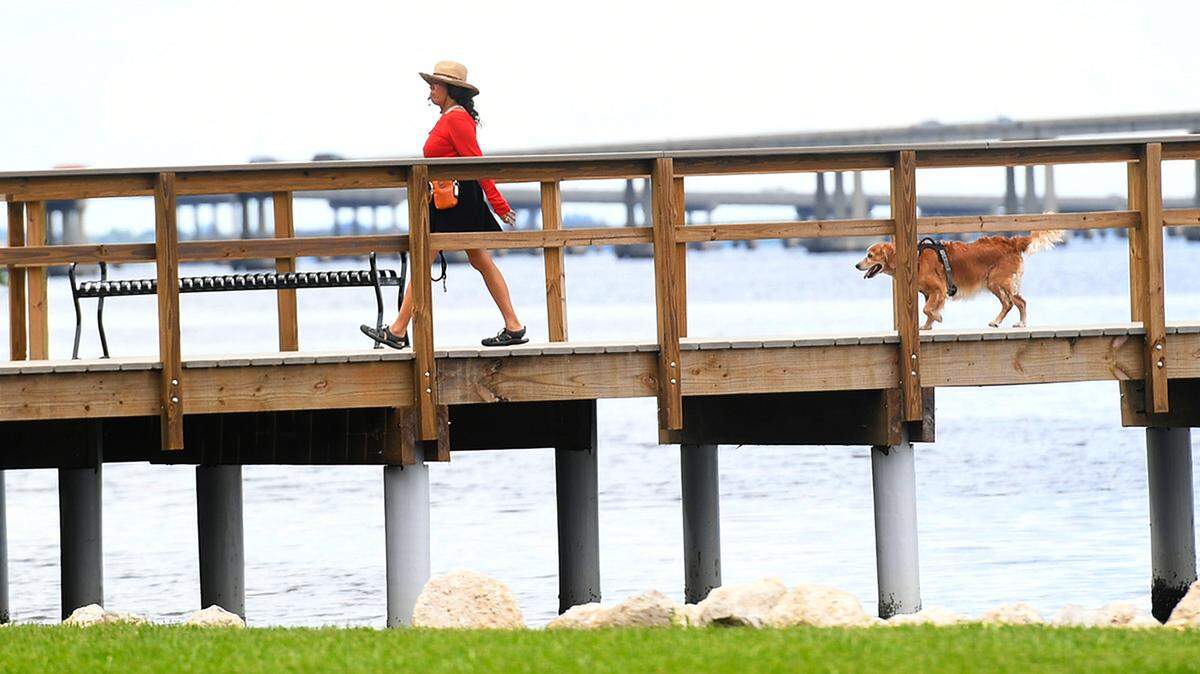 The Riverwalk expansion in downtown Bradenton connects shops, cultural venues, restaurants and bars. It also provides a picturesque way to walk, ride or scooter along the Manatee River.