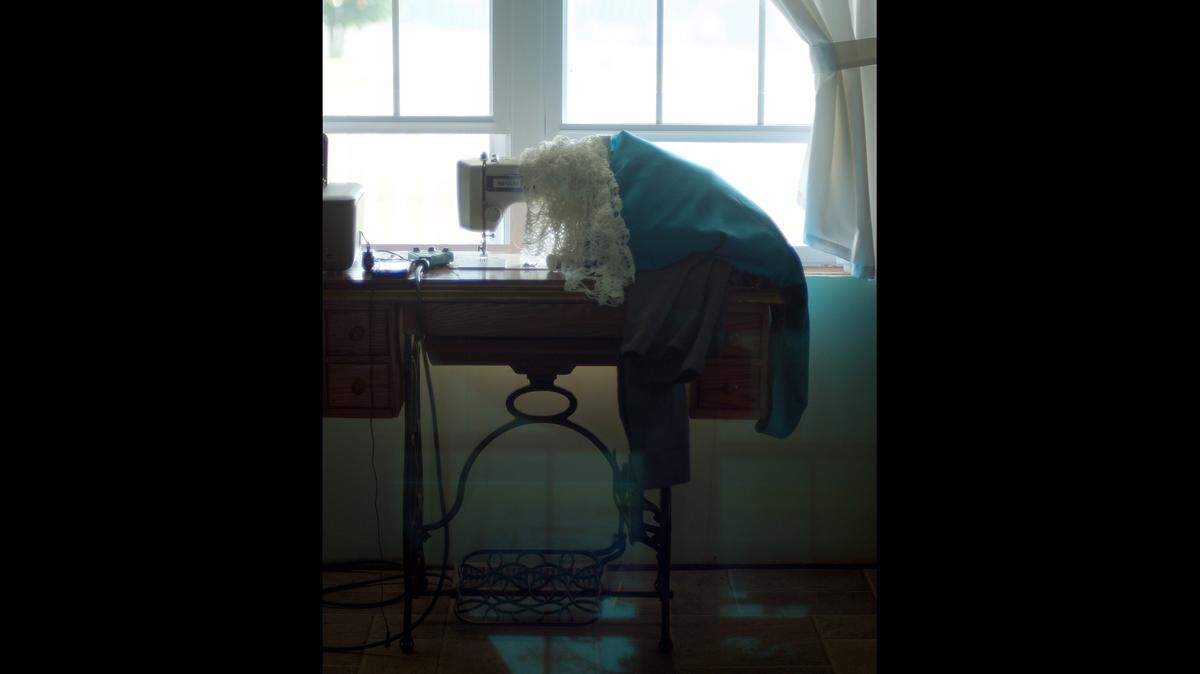Lovina Eicher’s week was busy sewing dresses, capes and aprons for herself and daughters and pants for son Kevin in preparation for niece Elizabeth’s wedding.