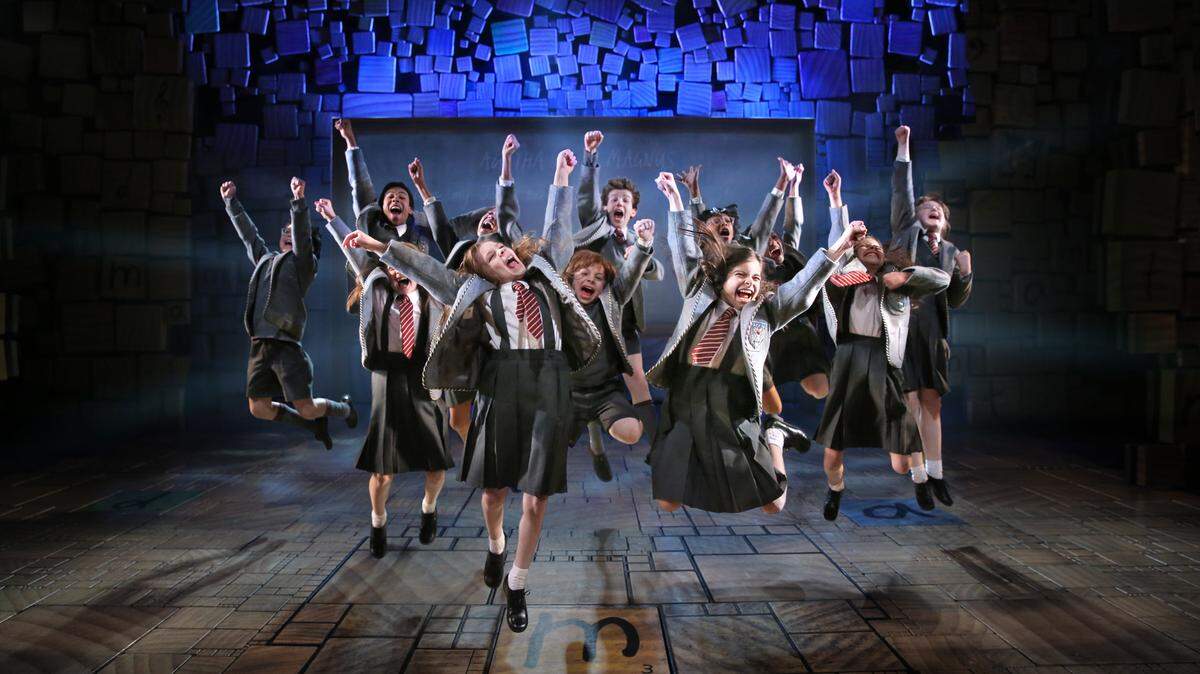 The Broadway touring production of "Matilda" runs Feb. 23-28 at the Straz Center for the Performing Arts in Tampa. PUBLICITY PHOTO