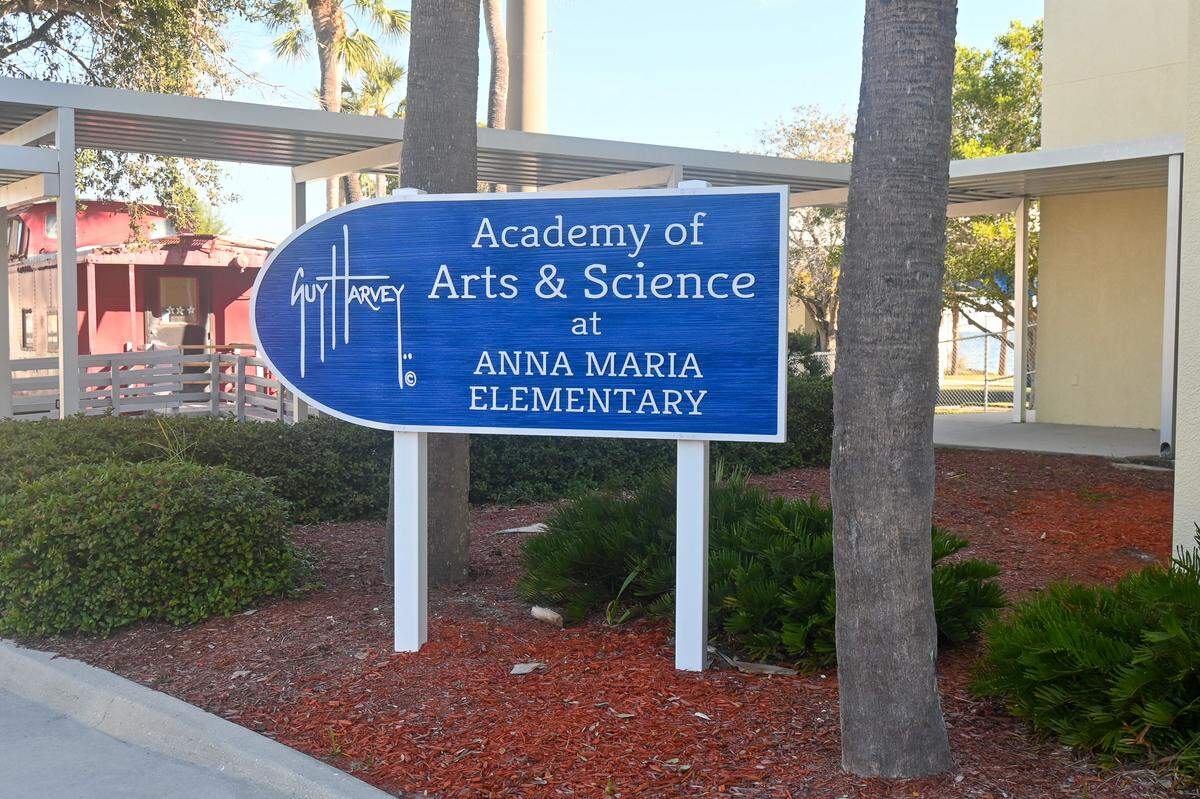 The Guy Harvey Academy of Arts and Science at Anna Maria Elementary School aims to increase awareness of coastal conservation and showcase career paths for local children in Manatee County.