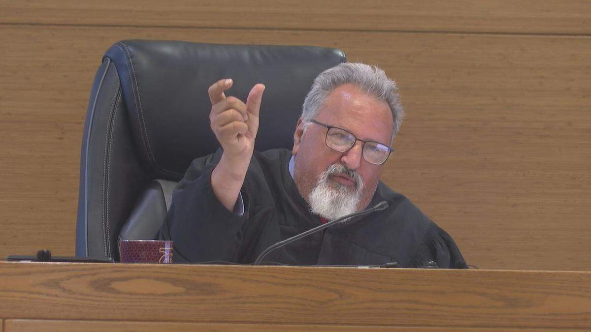 Circuit Judge Frederick Mercurio grew emotional on Wednesday, Sept. 24, 2025, as he weighed the sentence for Carter Thomas Layne in the 2024 killing of Manatee High student Jann Michael Feeney.