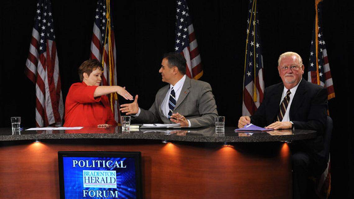 Bradenton mayoral candidates talk jobs, Riverwalk