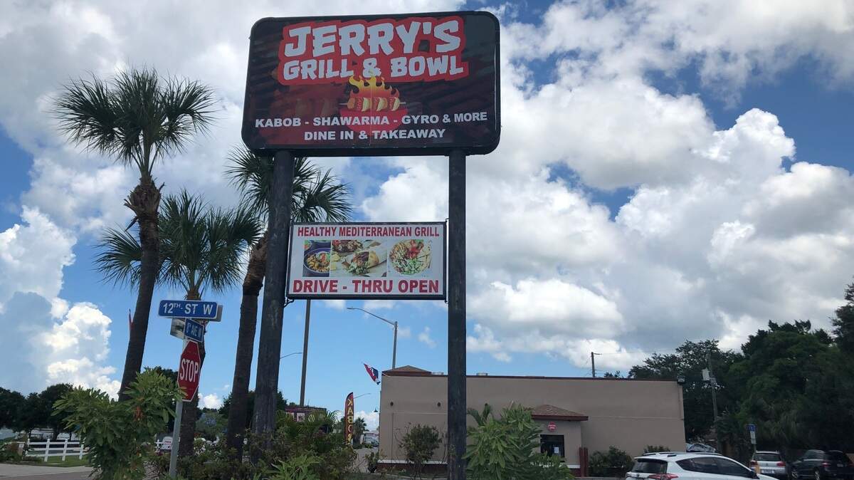 Jerry’s Grill & Bowl at 1210 8th Ave. W., Palmetto, is a new restaurant serving Mediterranean cuisine.
