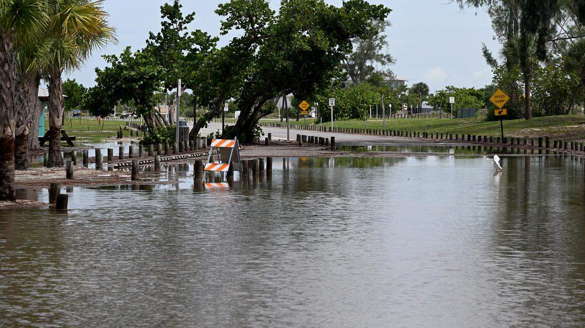 Manatee spent $6 million to fix beach parking lot flooding. Did it really work?