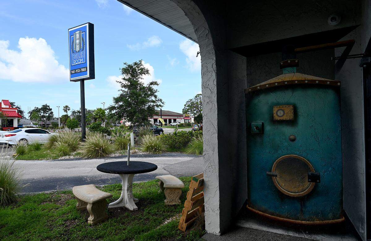 The newly reopened Boiler Room at 5600 Manatee Ave West in Bradenton on July 8, 2025.