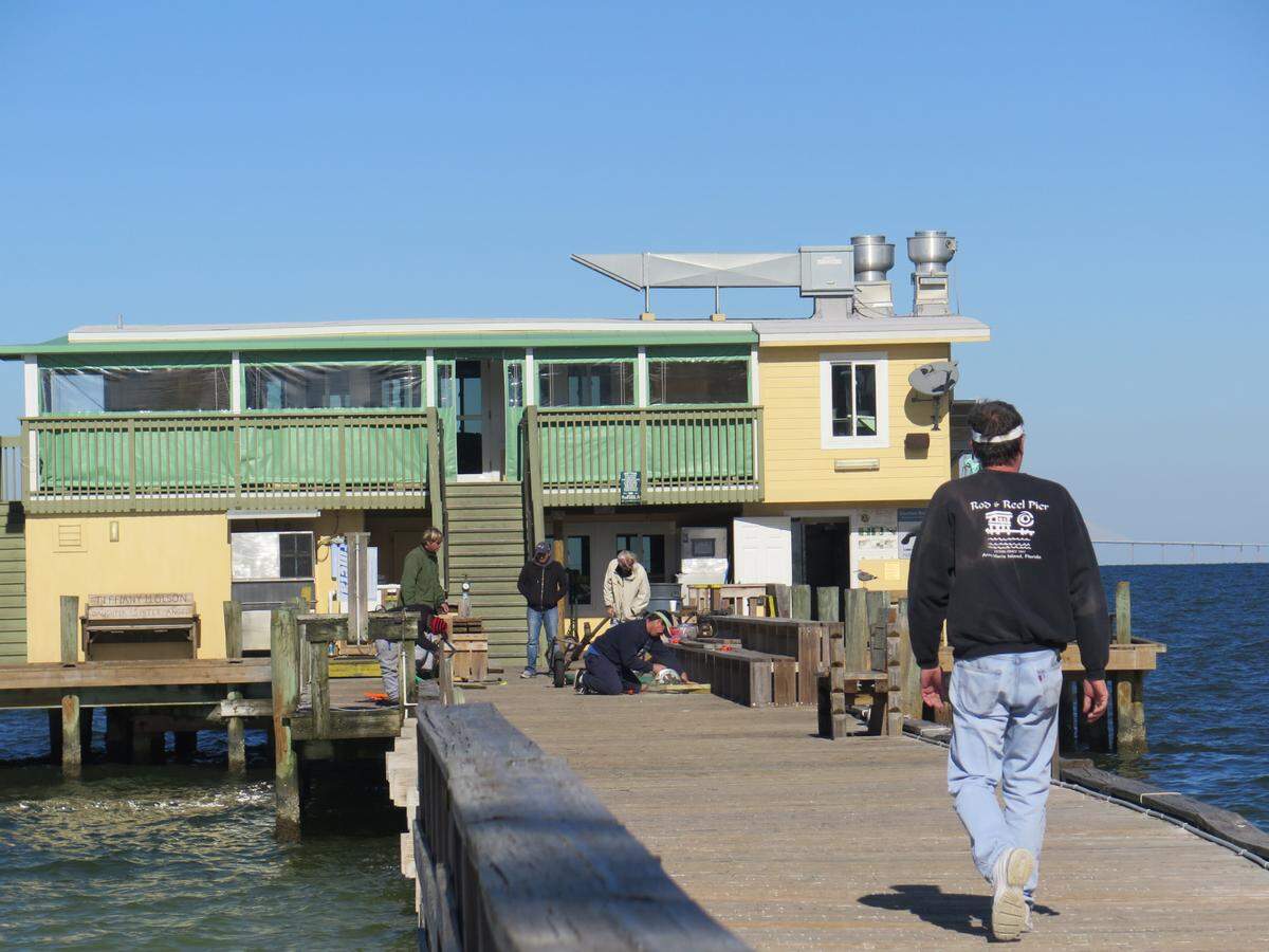 The Rod & Reel Pier on Jan. 19, 2016.