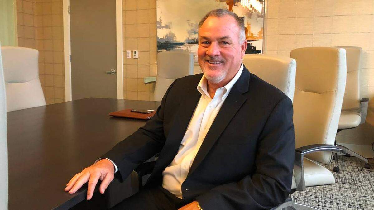 Steve Herrig, founder and CEO of SUNZ Insurance, shown Aug. 5, 2020, recently purchased two acres of land in downtown Bradenton for $2.35 million.&nbsp;