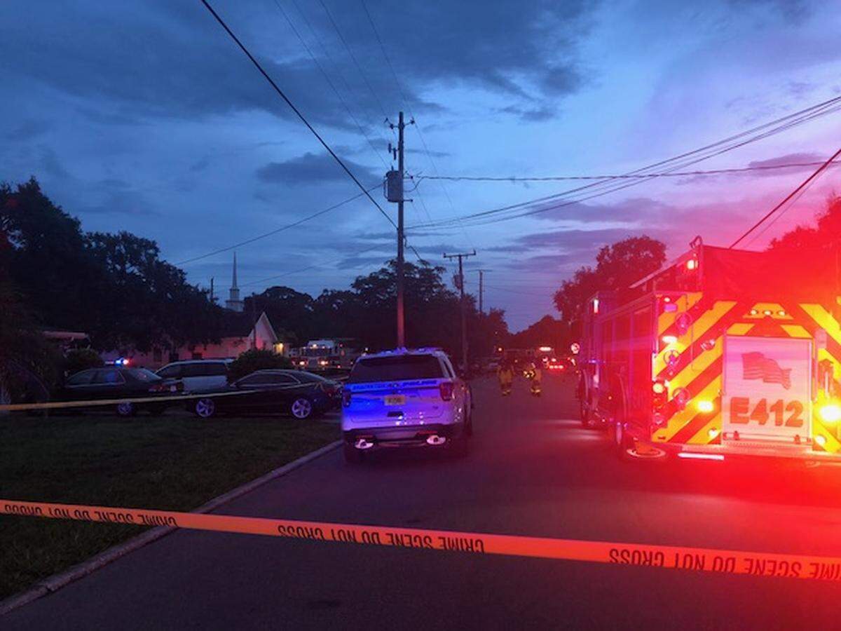 Driver Sebastien Daniel Antoine died at the scene of this crash. His passenger, Rufus Lee Adams IV, was rushed to Manatee Memorial Hospital where he died shortly after.