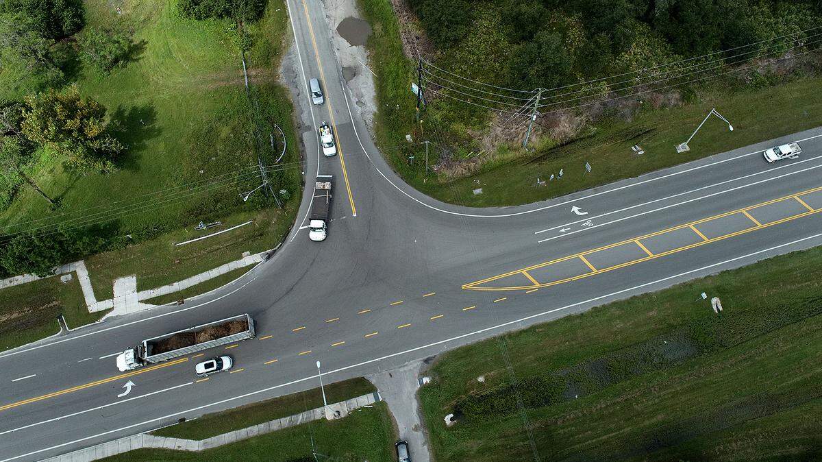 Rumble strips will be placed on U.S. 301 from Moccasin Wallow Road, shown in this Spetember 2021 Bradenton Herald file photo, to the Manatee/Hillsborough County line.