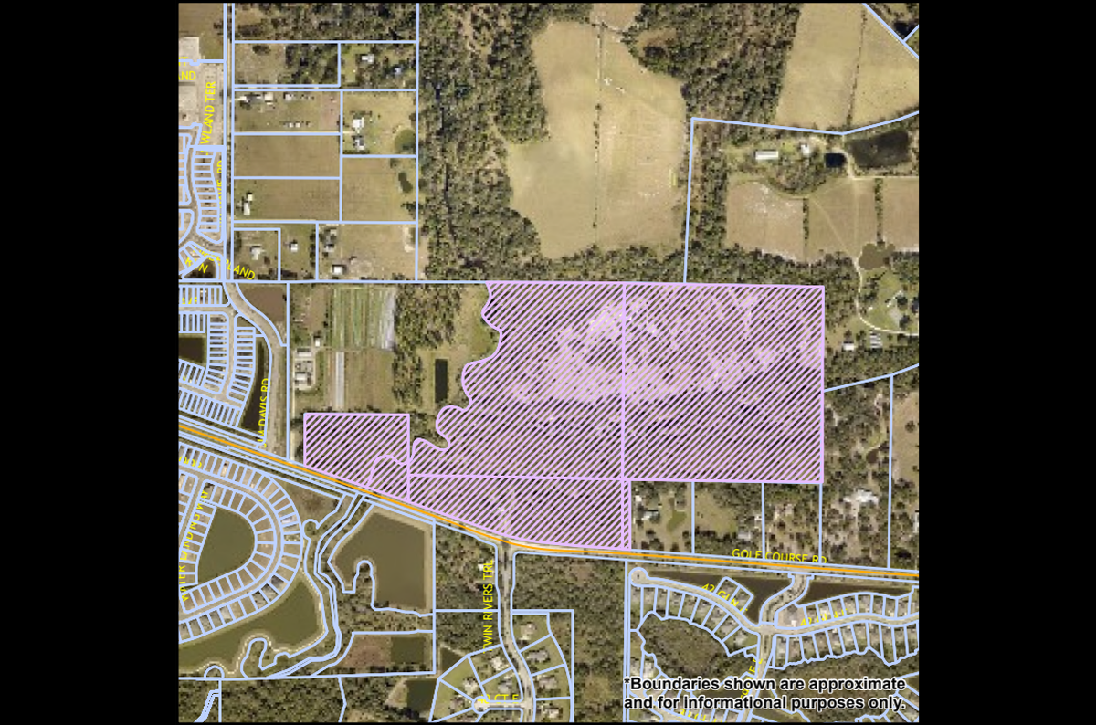 Manatee County leaders have signed off on buying a 93-acre property in Parrish bordering Golf Course Road with plans to build a new stormwater facility, protect rare habitat from development and create a public park.