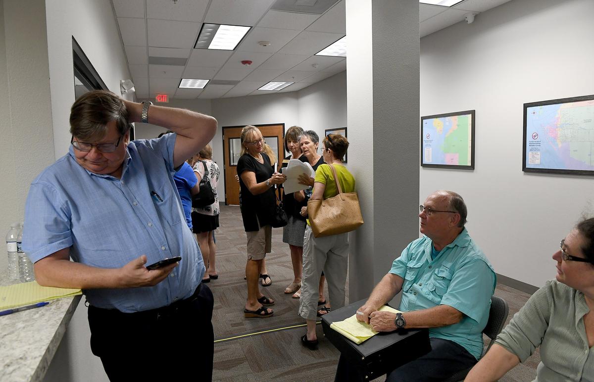 The Manatee County Supervisor of Elections Office continues to recount all ballots cast in the county as part of a statewide recount ordered Saturday. Three races - governor, U.S. senator and commissioner of agriculture - will be decided by the recount.