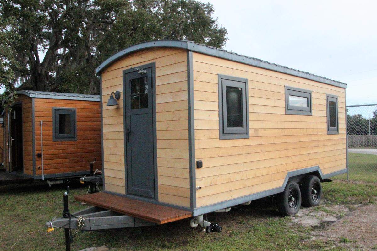 These tiny houses were manufactured in China, and one was recently stolen in Bradenton. The owners are offering a $5,000 reward through Crimestoppers for its recovery.