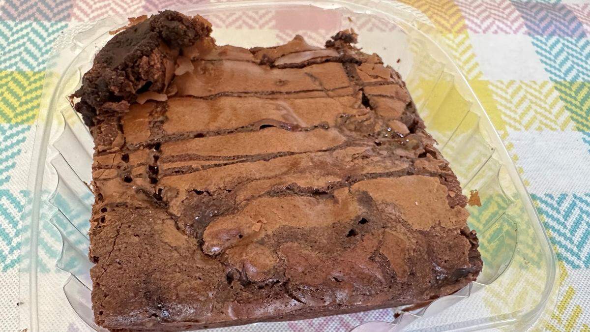 It’s no little thing. One of Marisa King’s brownies measures 3 1/2 by 3 1/2 inches, about the size of a small hamburger.