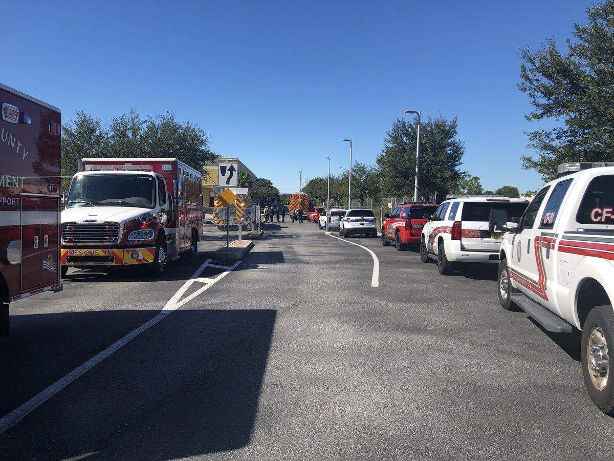 The Sarasota County Fire Department including the Hazmat team and the Sarasota County Sheriff’s Office responded to a report of a hazardous package at 4299 Express Lane, Sarasota.