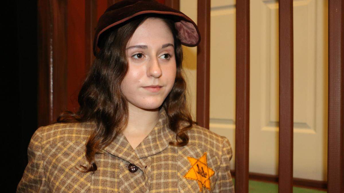 Audrey Lipton stars as Anne Frank in the latest Manatee Players production. 
 PUBLICITY PHOTO