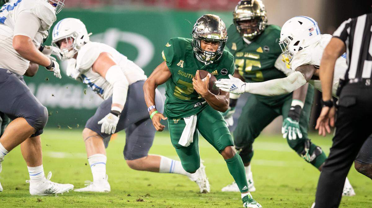 Former Braden River High School running back has been named a consensus first team All-American from University of South Florida.