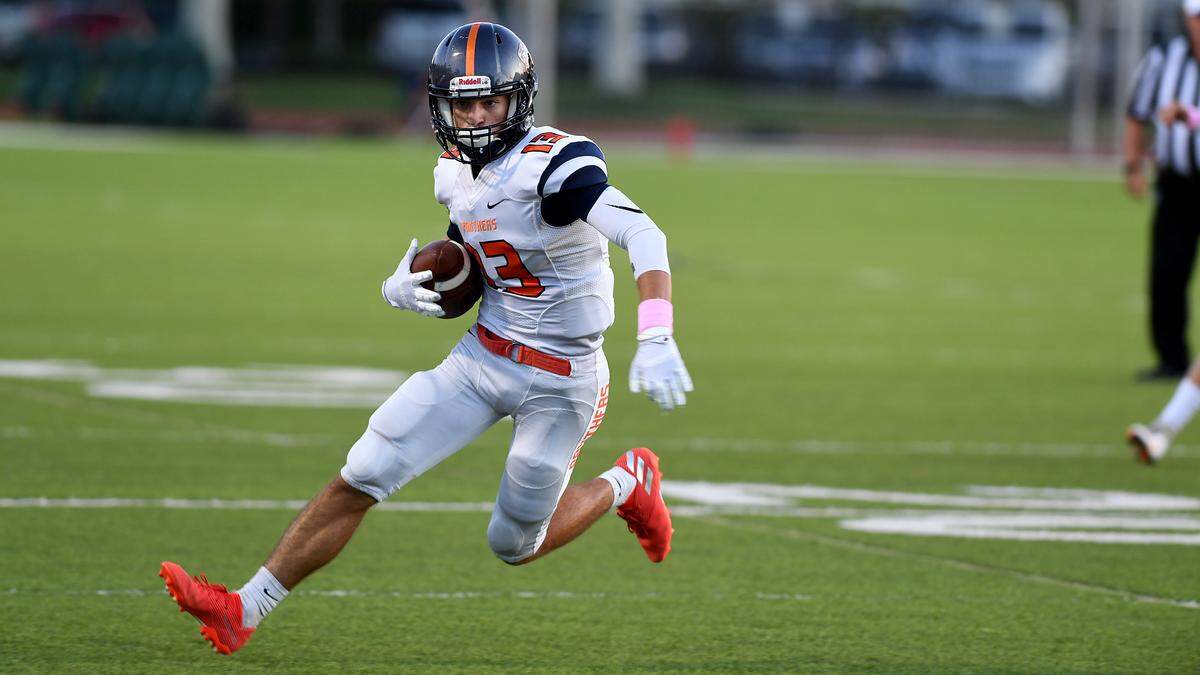 Nolan Averso helped Bradenton Christian record the first playoff victory in program history.