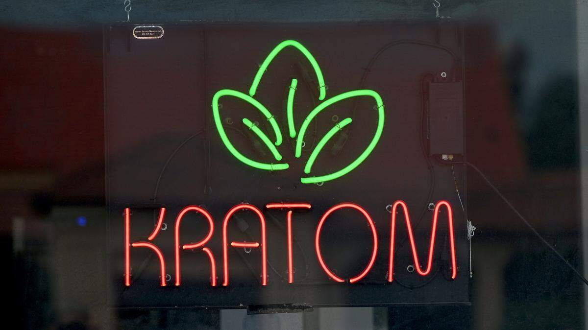 Manatee County could become the second county in Florida to completely ban kratom and other designer drugs. A kratom shop sign at Centuries Harvest Kratom, 3207 Manatee Ave. W., Bradenton is pictured on September 3, 2025.