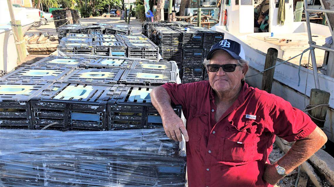 Lightning Campbell has been fishing or crabbing the waters off Cortez most of his 72 years. He is hopeful that the red tide’s devastating affect on the stone crab season last season won’t be repeated this year.