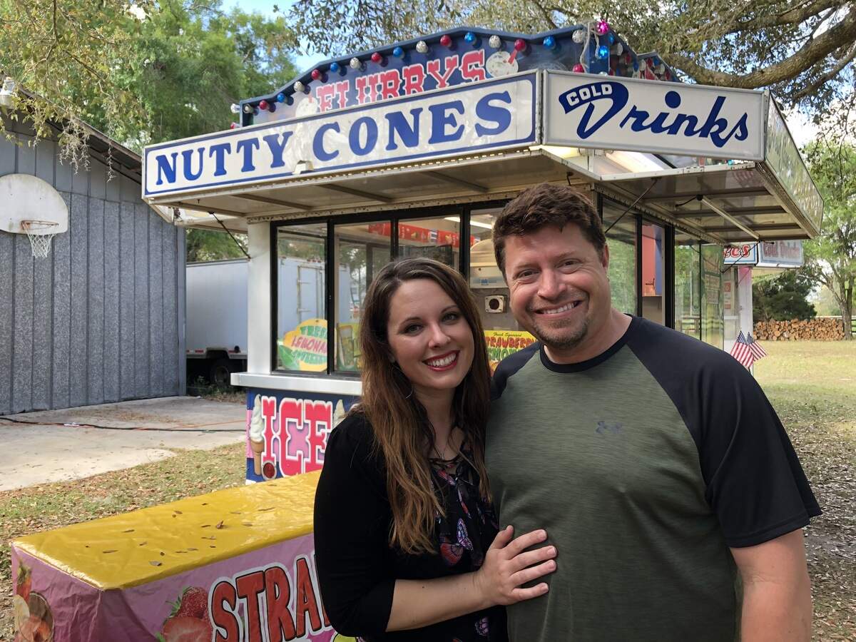Katie and Brian Green of Katie’s Concessions & Catering, Myakka City, serve favorites like pizza, ice cream, corn dogs and more at fairs and special events.