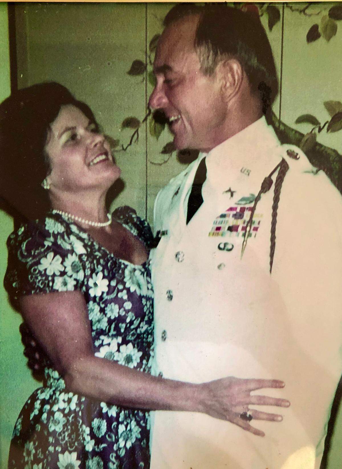 Retired Col. Paul R. Atherton served for more than 30 years in the U.S. Army and was wounded in World War II and Vietnam. The Bradenton resident turns 100 on July 15. He is shown above with his wife Ginny.