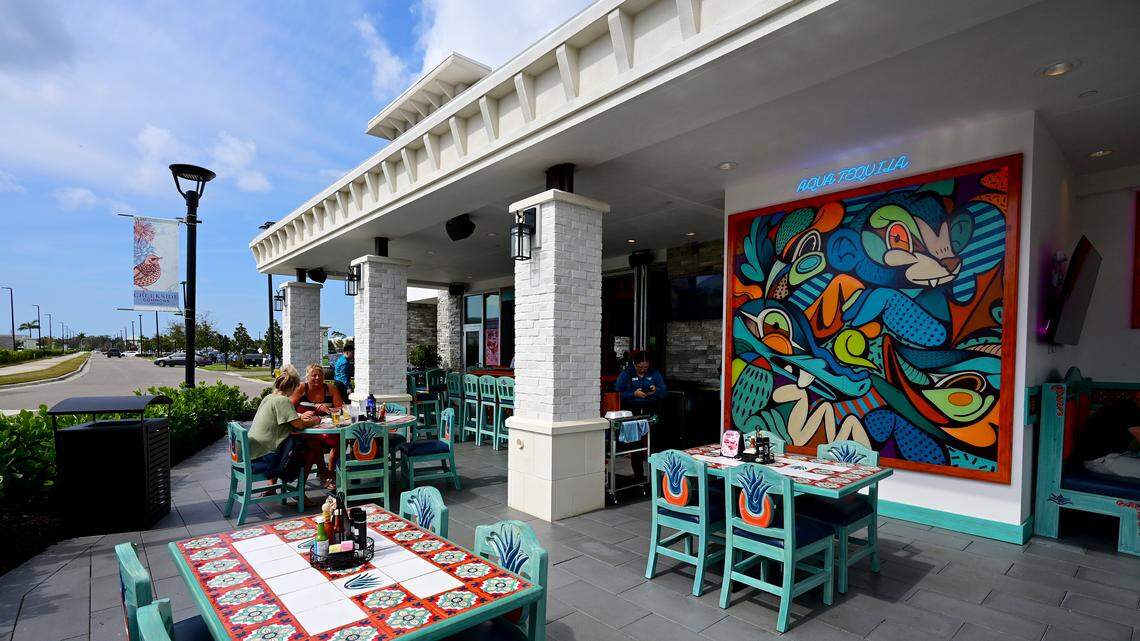 Long-awaited Aqua Tequila restaurant opens in Manatee County. Take a look inside