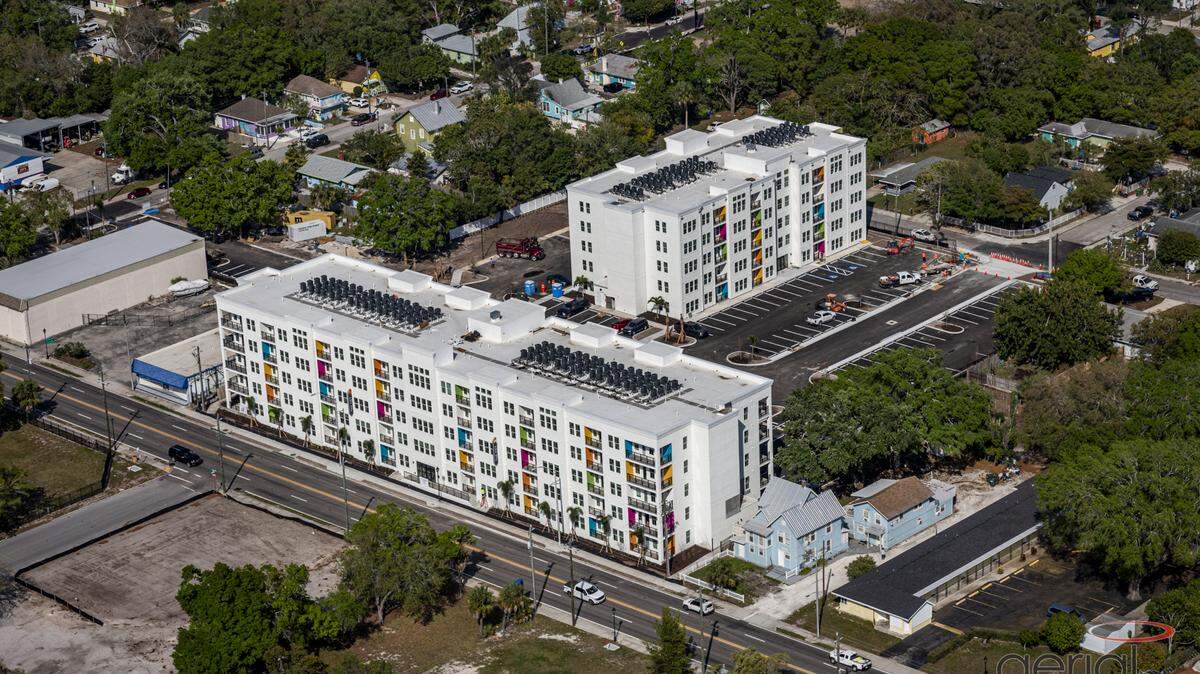 The Met at 1405 14th St., Bradenton, offers 199 units of workforce housing. Since the apartments opened to tenants two weeks ago, 104 of the units have been leased.