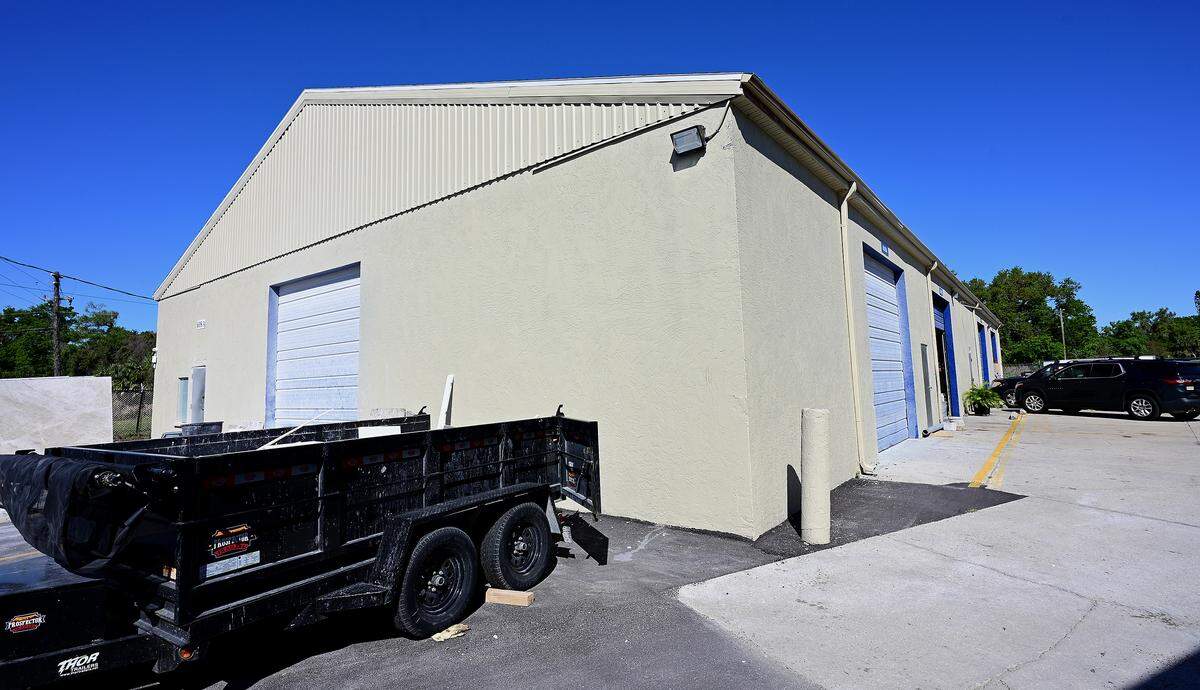 J. Ventura Castillo-Trujillo has several pending grand theft cases, according to court records. The address of his company, Aqua Tech Boat Works, was listed as 608 17th Street East, shown here on March 18, 2026.