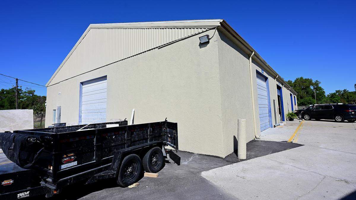 J. Ventura Castillo-Trujillo has several pending grand theft cases, according to court records. The address of his company, Aqua Tech Boat Works, was listed as 608 17th St. E., Palmetto, shown here on March 18, 2026.