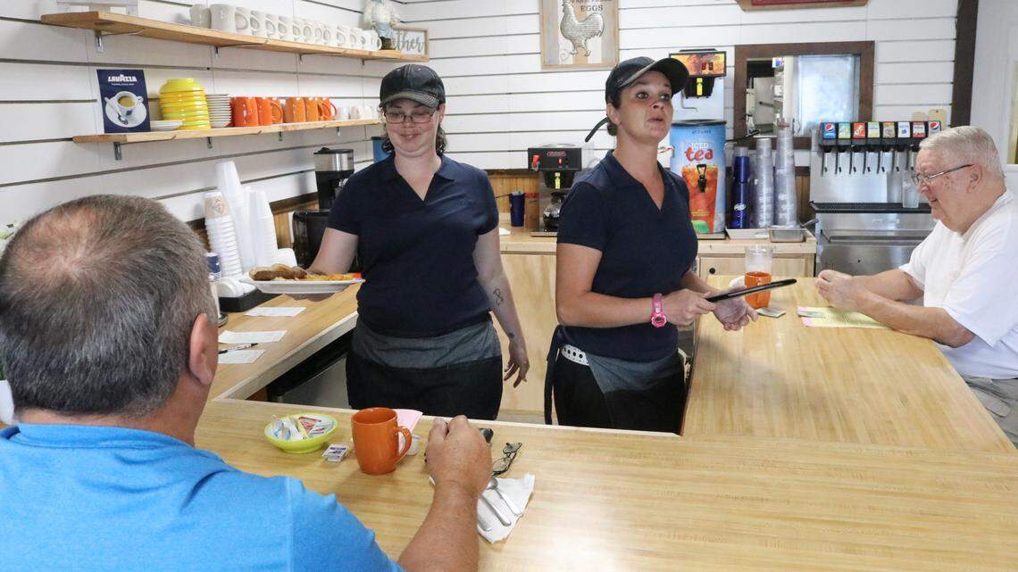 Although Caesar’s Breakfast Cafe has just opened at 1808 Cortez Road W., Bradenton, it is already attracting regulars with its friendly service and large, tasty portions.