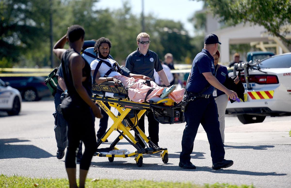 A man was injured when he was shot in the leg at the Village Central Apartments, a section of Bradenton Village, Monday morning around 11a.m., according to Bradenton Police.