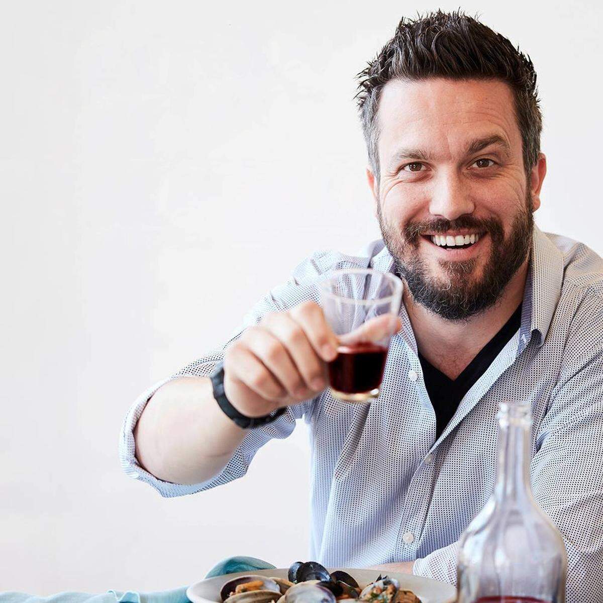 Taverna Toscana, an upscale Italian steakhouse and seafood restaurant from celebrity chef Fabio Viviani, shown above, is slated to open in early 2024 in downtown Bradenton.&nbsp;&nbsp;