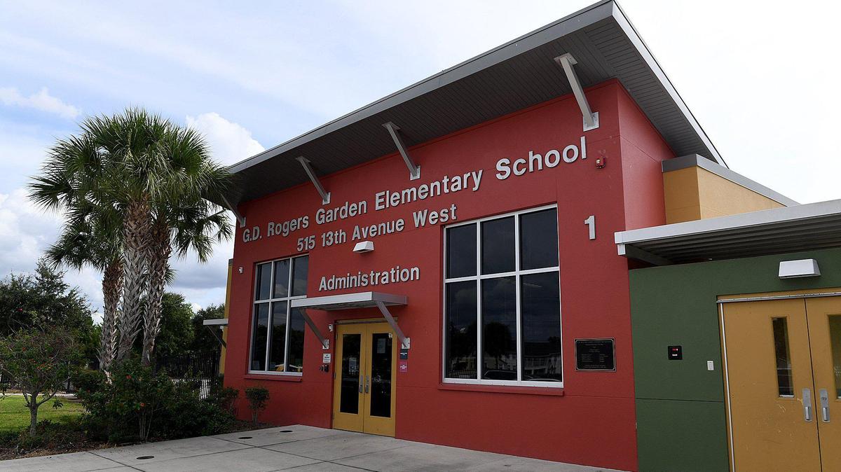 The third Manatee County school employee who was arrested in connection to a 7-year-old non-verbal student being restrained at G.D. Rogers Garden-Bullock Elementary School pushed the student while he was tied, police say.